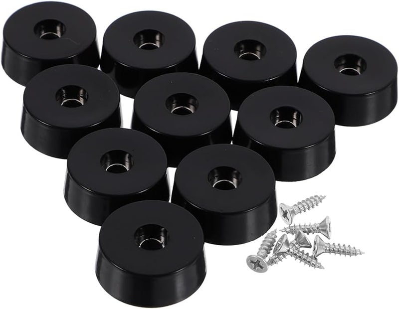 Rubber Furniture Feet Non Slip Leveling Pads 100pcs Shock Absorbing Vibration Pads - Image 1